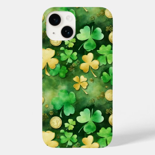 St patricks dag goud Case-Mate iPhone case (Achterkant)