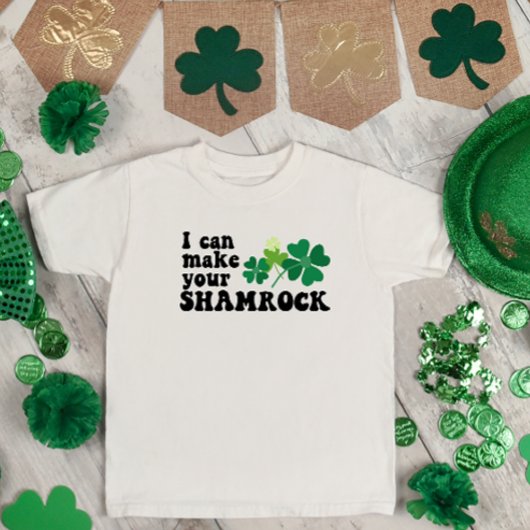 St. Patricks dag grappige shamrock klaver gelukkig T-shirt