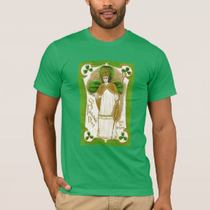 ST.PATRICK'S DAG GROENE SCHAMROKKEN EN TRINITY T-SHIRT