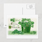  St. Patricks Dag Groet Briefkaart (Voorkant / Achterkant)