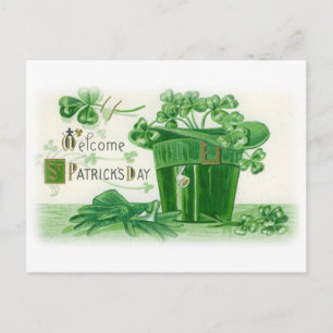  St. Patricks Dag Groet Briefkaart