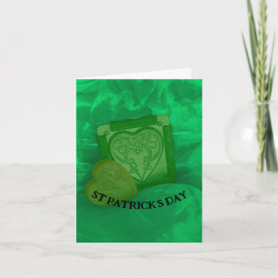 St. Patrick's Dag groet. Gelukkige wensen. Groeten Feestdagen Kaart