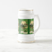 St. Patricks Dag Groeten Shamrock Castle Bierpul (Voorkant rechts)