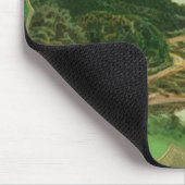  St. Patricks Dag Groeten Shamrock Castle Muismat (Hoek)