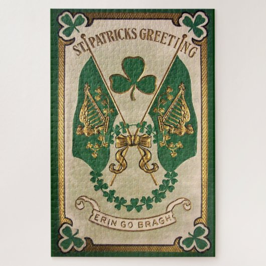 St. Patricks Dag Grotere Puzzel (Verticaal)