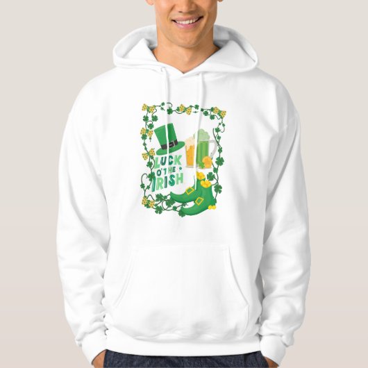 ST. PATRICK'S DAG HOODIE (Voorkant)