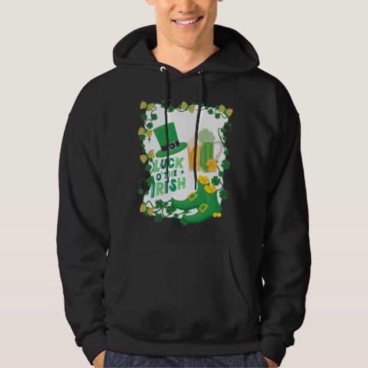 ST. PATRICKS DAG HOODIE (Voorkant)