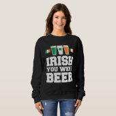 St Patricks Dag Iers Je Was Bier Trui (Voorkant volledig)
