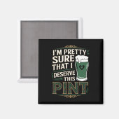 St. Patrick's Dag Ierse Trots Grappige Shamrock Pa Magneet (Voorkant / Achterkant)