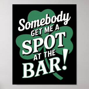 St. Patrick's Dag Ierse trots Shamrock Parade Gelu Poster