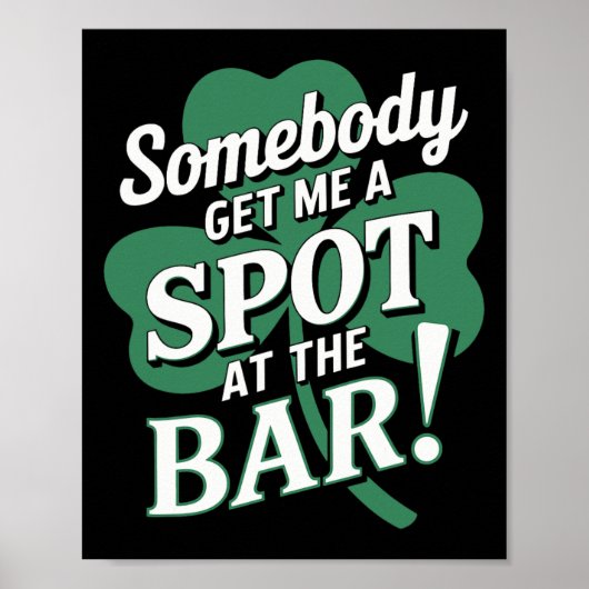 St. Patrick's Dag Ierse trots Shamrock Parade Gelu Poster (Voorkant)