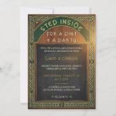 St. Patrick's Dag Ierse Viering Verjaardagsfeestje Kaart (Voorkant)