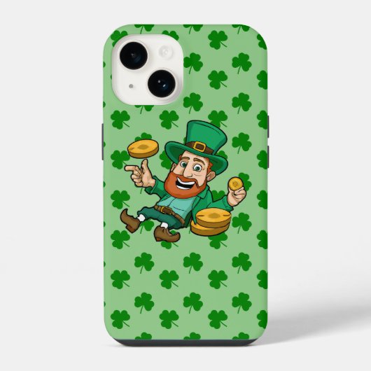 St. Patrick's dag iPhone Hoesje (Achterkant)