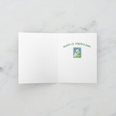 ST. PATRICK'S DAG IRISH EWE WENSKAART Verse Kaart (Binnen)
