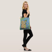 ST. PATRICK'S DAG IRISH SQUIRREL CANVAS TAS (Op model)