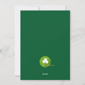 St. Patrick's Dag Kaart (Achterkant)