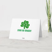 ST. PATRICKS DAG KAART (Achterkant)