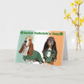 St Patricks Dag Kaart (Gele Bloem)