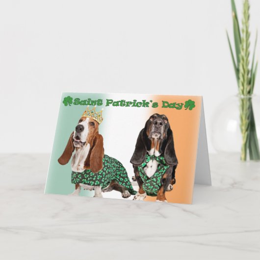 St Patricks Dag Kaart (Voorkant)