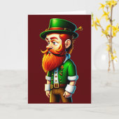 St. Patrick's Dag Kaart (Gele Bloem)