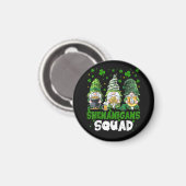 St. Patrick's Dag Kabouter Shenanigans Squad Heili Magneet (Voorkant / Achterkant)