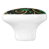St. Patrick's Dag Keramische Knop (Zijkant)