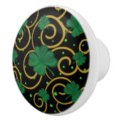 St. Patrick's Dag Keramische Knop (Rechts)