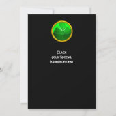 ST. PATRICK'S DAG KLAVER DRIEEENIGHEID KAART (Achterkant)