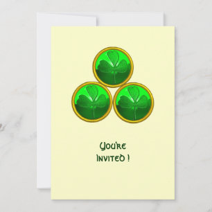 ST. PATRICK'S DAG KLAVER DRIEVULDIGHEID KAART