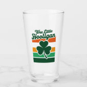 St. Patrick's Dag Kleine Ondeugende Grappig  Glas (Voorkant)