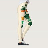 St. Patrick's Dag Kleine Ondeugende Grappig  Leggings (Rechts)