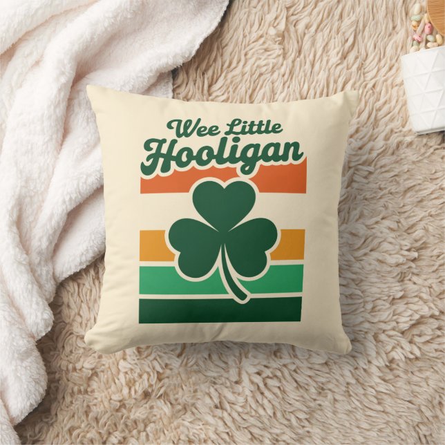 St. Patrick's Dag Kleine Ondeugende Schelm Grappig Kussen (Deken)