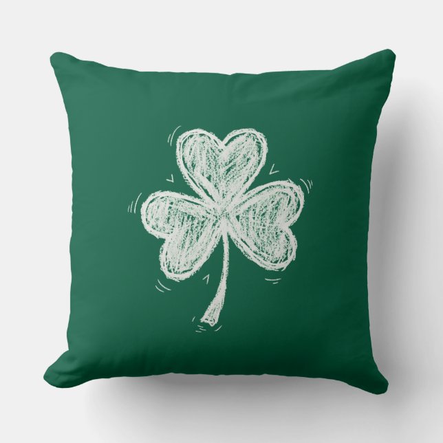 St. Patrick's Dag Kussen (Voorkant)