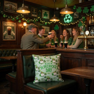 St. Patrick's Dag Kussen