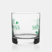 St. Patrick's Dag Laat De Schelmenstreken Beginnen Whisky Glas (Rechts)