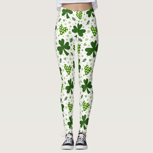 st patricks dag leggings (Voorkant)