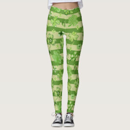 st patricks dag leggings