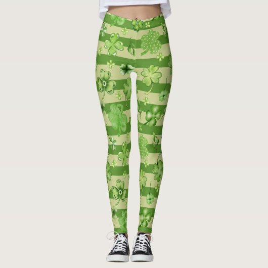 st patricks dag leggings (Voorkant)