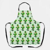 ST. PATRICK'S DAG LEPRECHAUN Apron Schort (Voorkant)
