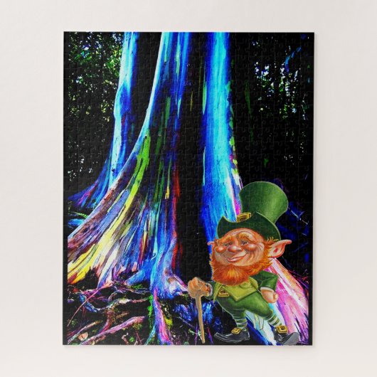 ST. PATRICK'S DAG LEPRECHAUN JIGSAW PUZZLE LEGPUZZEL (Verticaal)