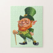 ST. PATRICK'S DAG LEPRECHAUN LEGPUZZEL (Verticaal)
