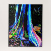 ST. PATRICK'S DAG LEPRECHAUN LEGPUZZEL (Verticaal)