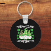St. Patricks Dag Lerares Shenanigans Coördinator V Sleutelhanger (Voorkant)