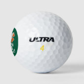 St. Patrick's Dag Liefde Lucky Iers Klaver Groen Golfballen (Logo)