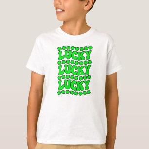 ST PATRICK'S DAG, Lucky, Lucky, Lucky T-shirt