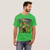 St. Patrick's Dag Muziek T-shirt (Voorkant volledig)