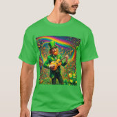 St. Patrick's Dag Muziek T-shirt (Voorkant)