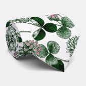 St Patricks dag patroon klaver Stropdas (Opgerold)