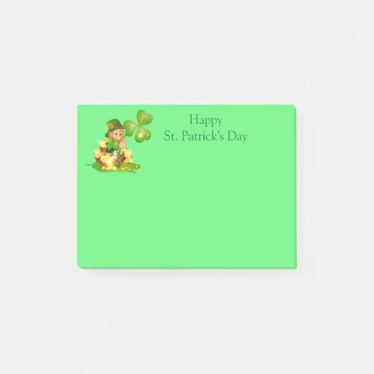 St. Patrick's Dag Post-it® Notes (Voorkant)