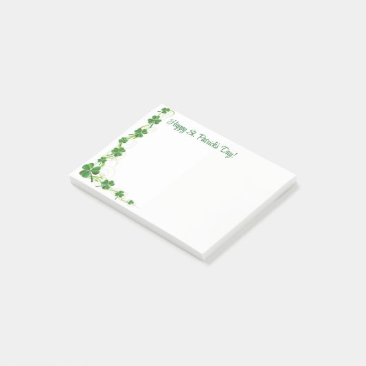St. Patricks Dag Post-it® Notes (Schuin)